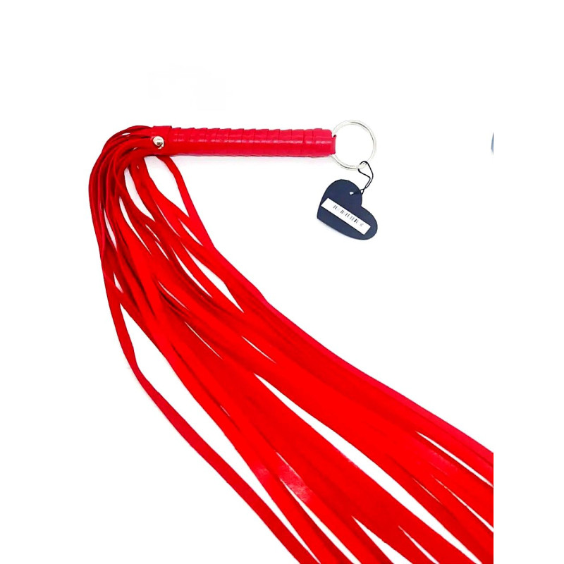 Флоггер DS Fetish Flogger L red 65 см Флоггер DS Fetish Flogger L red 65 см