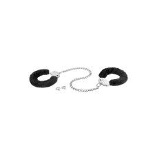 Поножи Fetish Tentation Adjustable metal and fur ankle cuffs