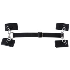 Ременная система фиксации на руки и ноги Bad Kitty Черная