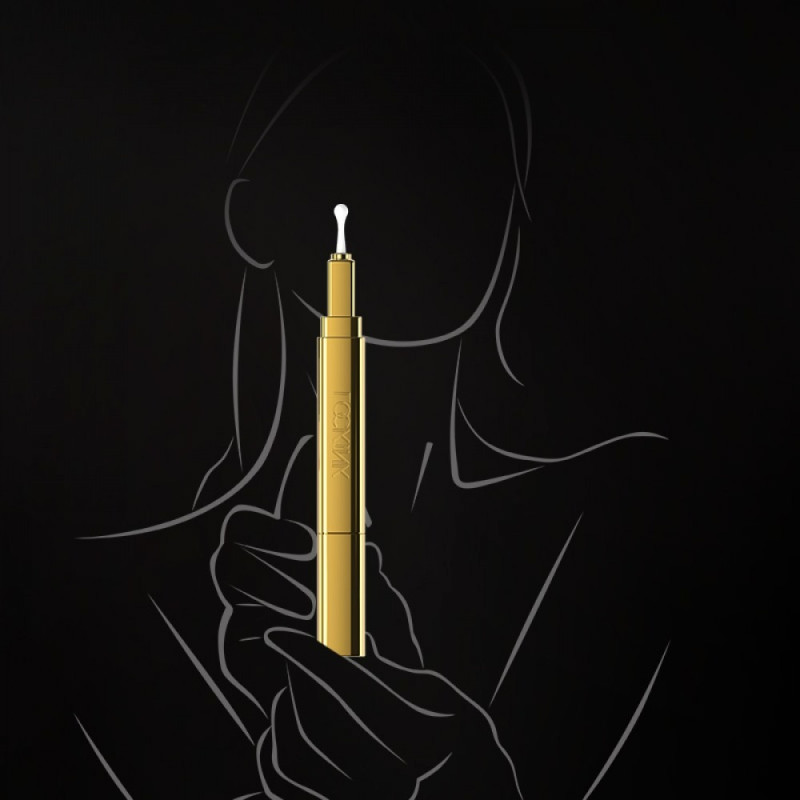 Тиклер-ручка с 5 насадками Lockink, металлическая, золотая Тиклер-ручка с 5 насадками Lockink, металлическая, золотая