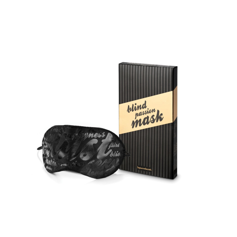 Маска нежная на глаза Bijoux Indiscrets Blind Passion Mask в подарочной упаковке Маска нежная на глаза Bijoux Indiscrets Blind Passion Mask в подарочной упаковке