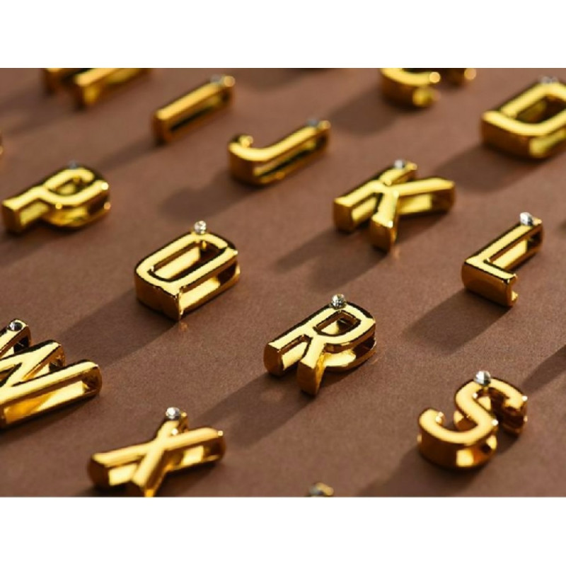 Чокер UPKO з написом BABY з італійської шкіри, чорний із золотою фурнітурою Чокер UPKO з написом BABY з італійської шкіри, чорний із золотою фурнітурою