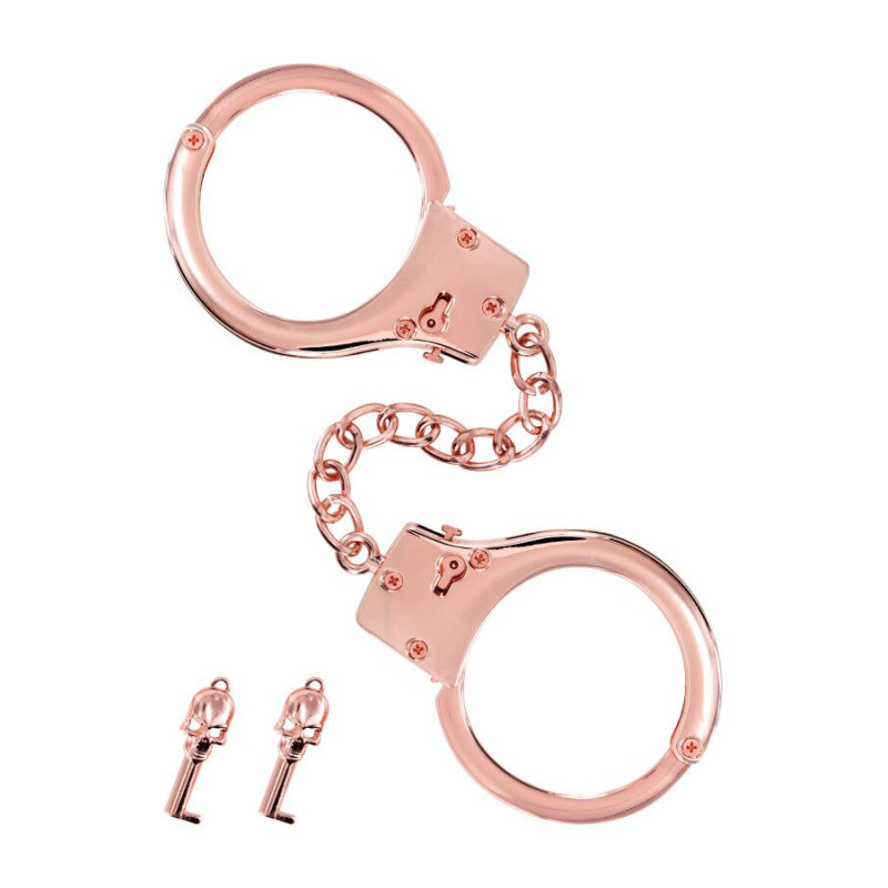 Наручники Fetish Tentation Premium Chick wrist cuffs in rose-gold metal Наручники Fetish Tentation Premium Chick wrist cuffs in rose-gold metal