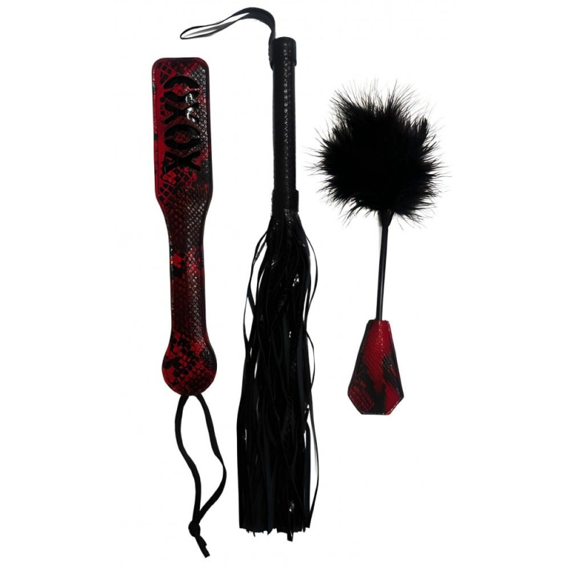 Набір ударних девайсів DS Fetish 3 предмети Набір ударних девайсів DS Fetish 3 предмети