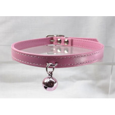 Чокер с колокольчиком DS Fetish Collar rose with bell