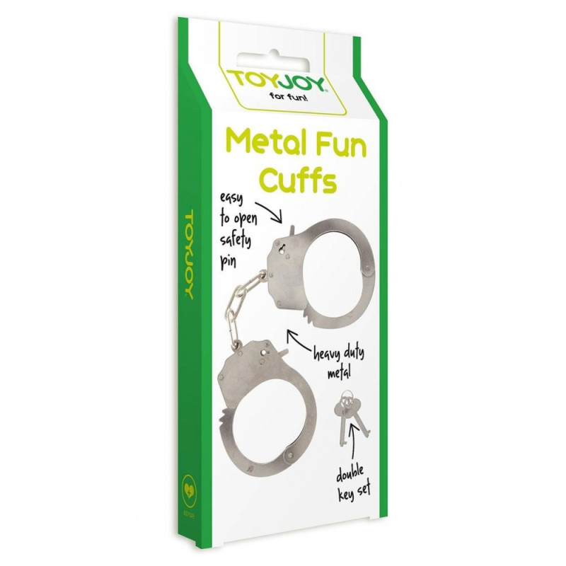 Наручники металлические Toy Joy Metal Handcuffs Rose Silver Наручники металлические Toy Joy Metal Handcuffs Rose Silver