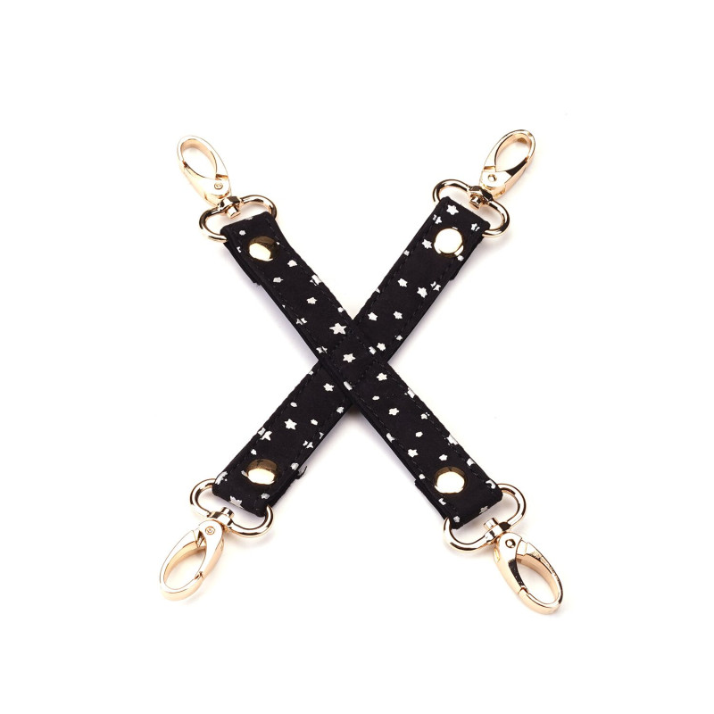 Набор Liebe Seele Stary Nights 7pcs Bondage Kit, фиксаторы, ошейник с поводком, кляп, флоггер, маска Набор Liebe Seele Stary Nights 7pcs Bondage Kit, фиксаторы, ошейник с поводком, кляп, флоггер, маска