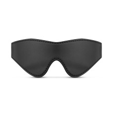 Маска Bedroom Fantasies: Faux Leather Blindfold, черная
