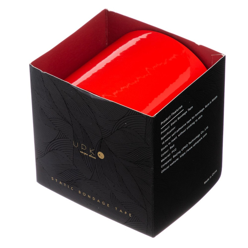 Стрічка бондажна UPKO Standard static Bondage tape Червона Стрічка бондажна UPKO Standard static Bondage tape Червона
