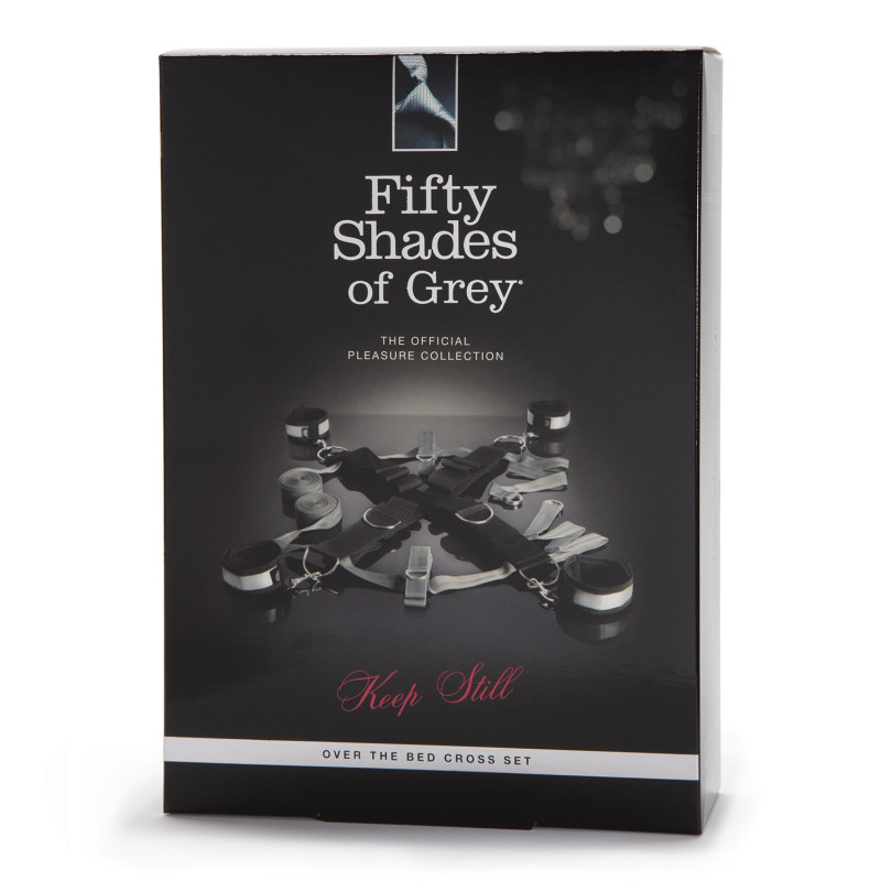 Крестообразная ременная система для фиксации к кровати Fifty Shades of Grey Замри