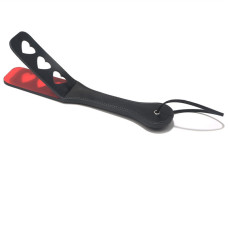Шлепалка Sportsheets Leather Heart Impression Paddle