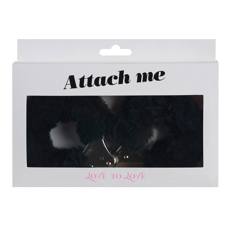 Наручники Love To Love Attach Me Черные Наручники Love To Love Attach Me Черные