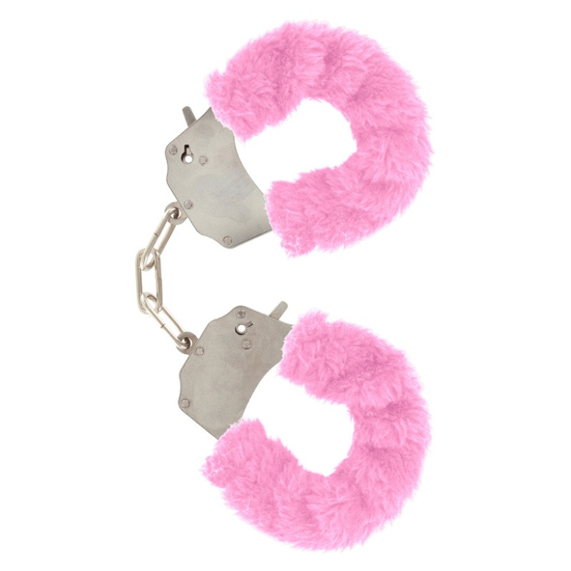 Наручники Toy Joy Furry Fun Cuffs Plush Розовые