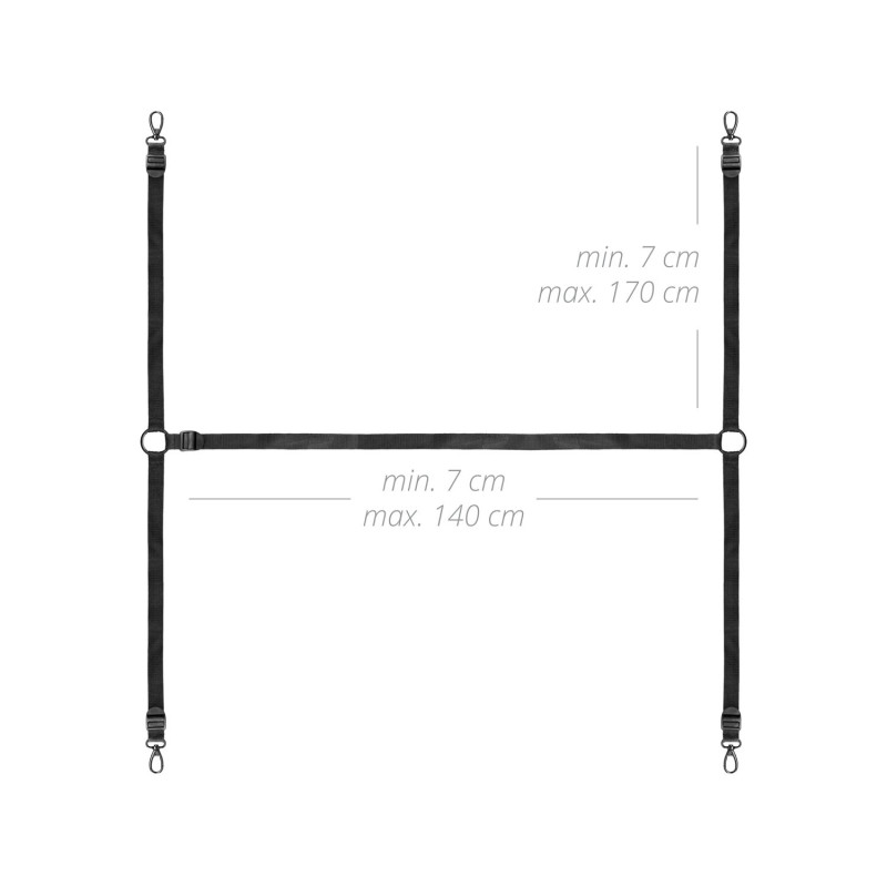 Фиксатор на кровать с наручниками и поножами Bedroom Fantasies: Under the bed Restraint Bondage Set Фиксатор на кровать с наручниками и поножами Bedroom Fantasies: Under the bed Restraint Bondage Set