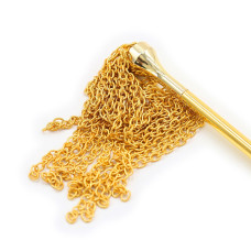 Перо для щекотки с металлическим кнутом DS Fetish Whip Sex Feather