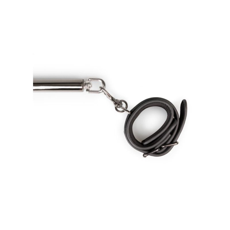 Распорка для ног EasyToys, металл и искусственная кожа, черная