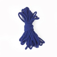 Бавовняна мотузка Art of Sex BDSM 8 метрів, 6 мм, Синя