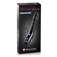 Вибратор с электростимуляцией Mystim Sizzling Simon eStim Миостимулятор Черный