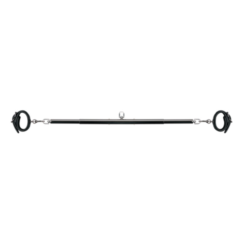 Распорка для ног EasyToys, металл и искусственная кожа, черная