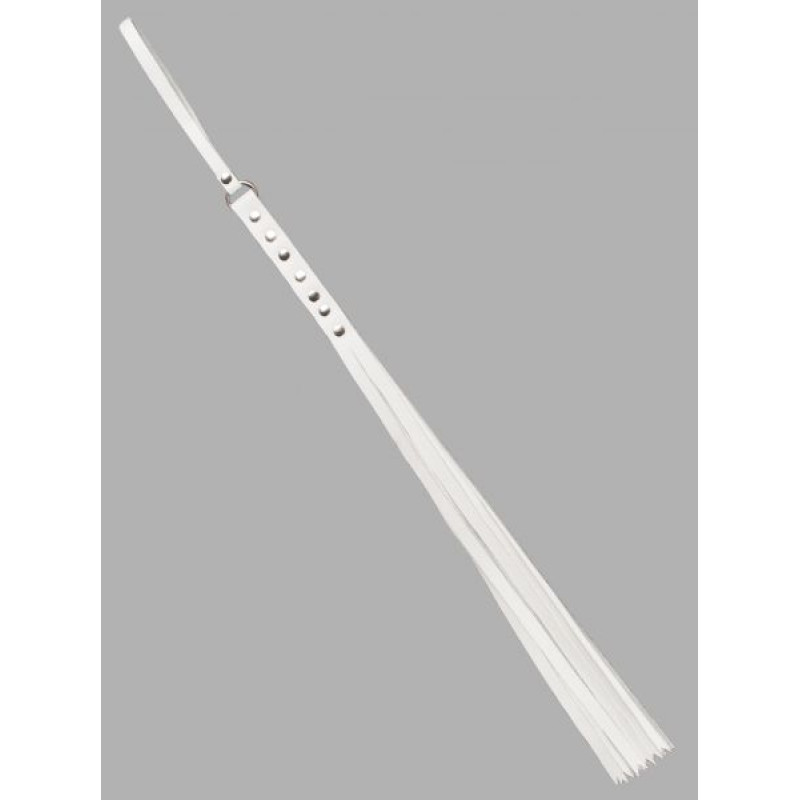 Плетіти sLash S&M Fancy Leather Floger Біла 280122 Плетіти sLash S&M Fancy Leather Floger Біла 280122