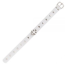 Ошейник sLash Leather Restraints Collar Белый