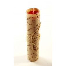 Свеча ручной работы sLash M Красная