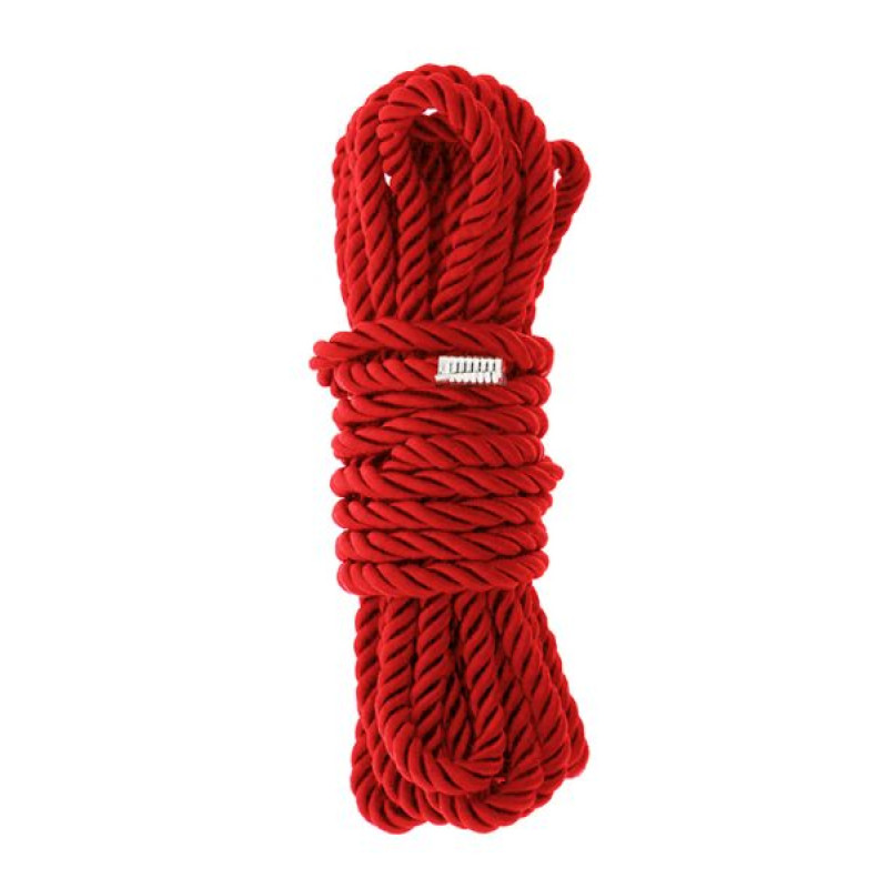 Веревка для бондажа Dreamtoys Blaze Deluxe Bondage Rope 5 м Красная Веревка для бондажа Dreamtoys Blaze Deluxe Bondage Rope 5 м Красная
