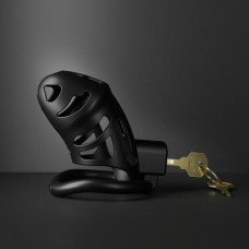 Пояс верности пластик с 3-мя кольцами Lockink Sevanda Черный