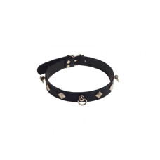Нашийник sLash Leather Choker, Black