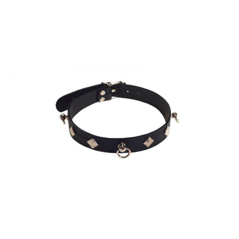 Нашийник sLash Leather Choker, Black Нашийник sLash Leather Choker, Black
