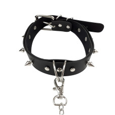 Ошейник с шипами и поводком Art of Sex Collar Spikes and Leash