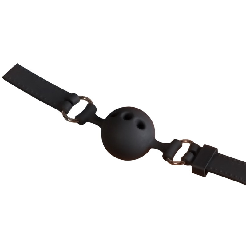 Кляп с отверстиями Bad Kitty Gag Black S Кляп с отверстиями Bad Kitty Gag Black S