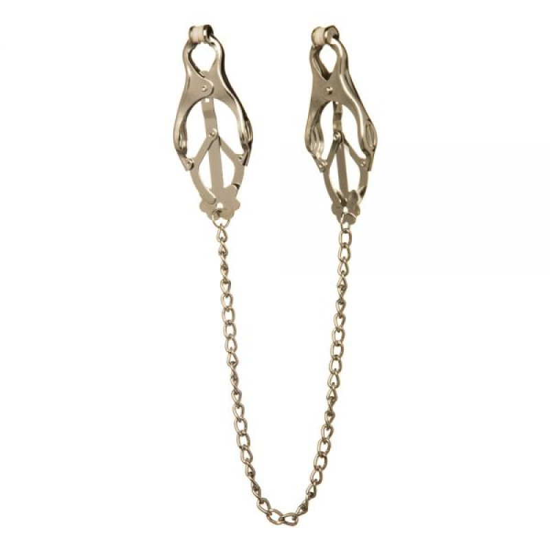 Зажимы на соски Lucky Bay Nipple play кабалы цепочка легкая Золотая Зажимы на соски Lucky Bay Nipple play кабалы цепочка легкая Золотая