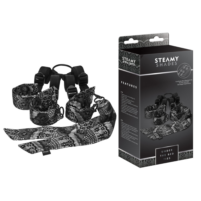 Бондажі/фіксатори StRubber STEAMY SHADES Under the Bed Ties