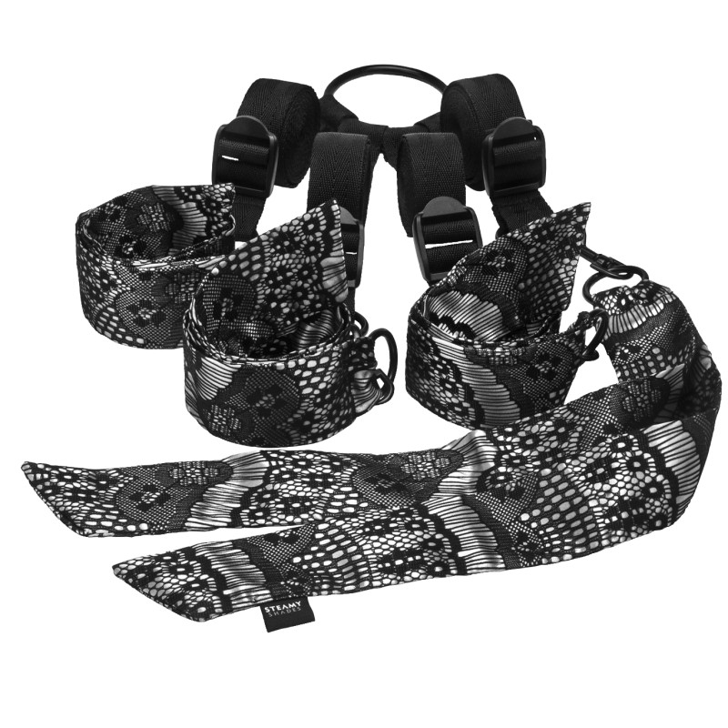 Бондажі/фіксатори StRubber STEAMY SHADES Under the Bed Ties