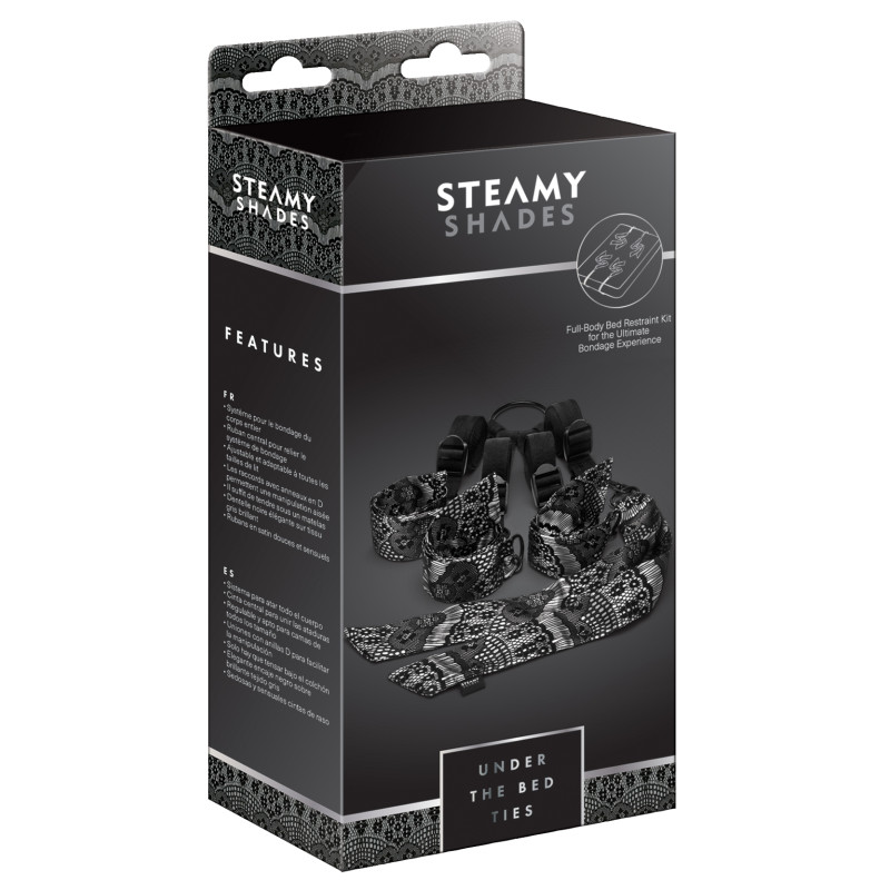Бондажі/фіксатори StRubber STEAMY SHADES Under the Bed Ties