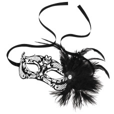 Маска StRubber STEAMY SHADES Mardi Gras Mask with Feathers