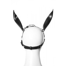 Маска DS Fetish Doberman из кожи, ручная работа, черная.