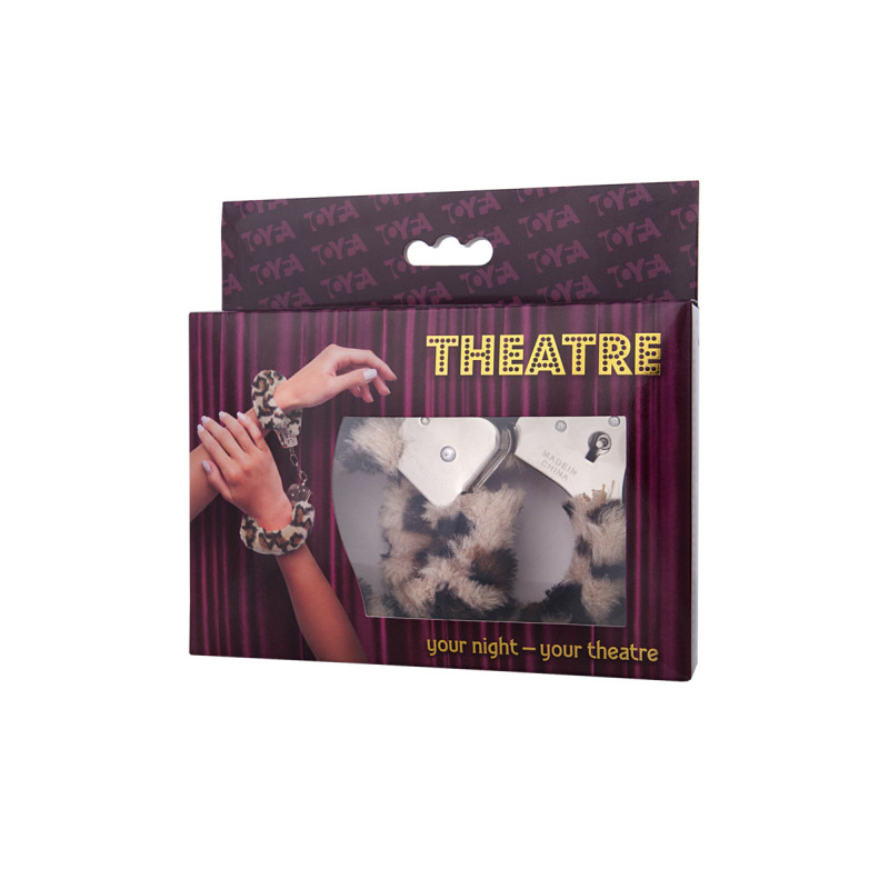 Наручники Toyfa Theatre Леопардові
