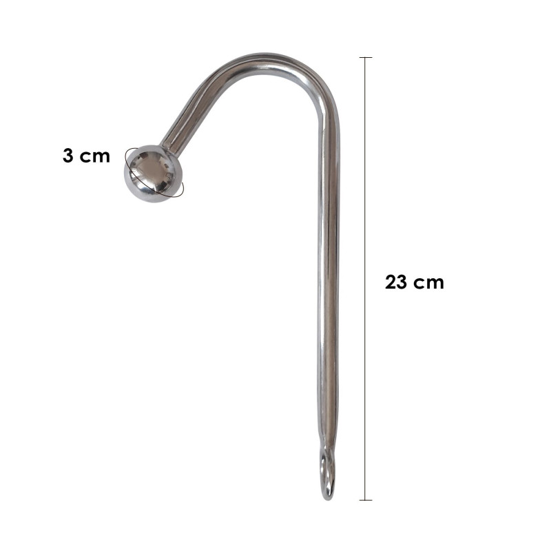 Бондажний набір із металевим анальним гаком №2 Art of Sex Blanca Bondage set with anal hook №2 Бондажний набір із металевим анальним гаком №2 Art of Sex Blanca Bondage set with anal hook №2