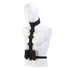 Обмежувач для тіла Dreamtoys Blaze Deluxe Collar Body Restraint