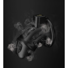 Пояс верности пластик с 3-мя кольцами Lockink Sevanda Черный