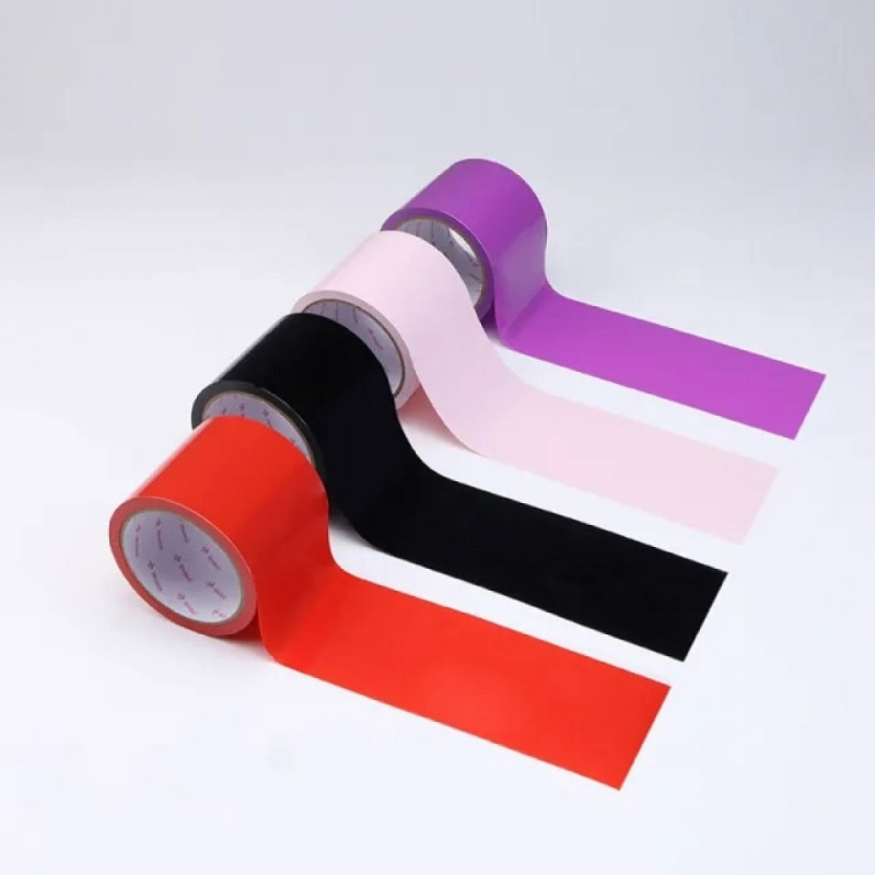 Лента бондажная статическая Lockink Sevanda, розовая, 16 м