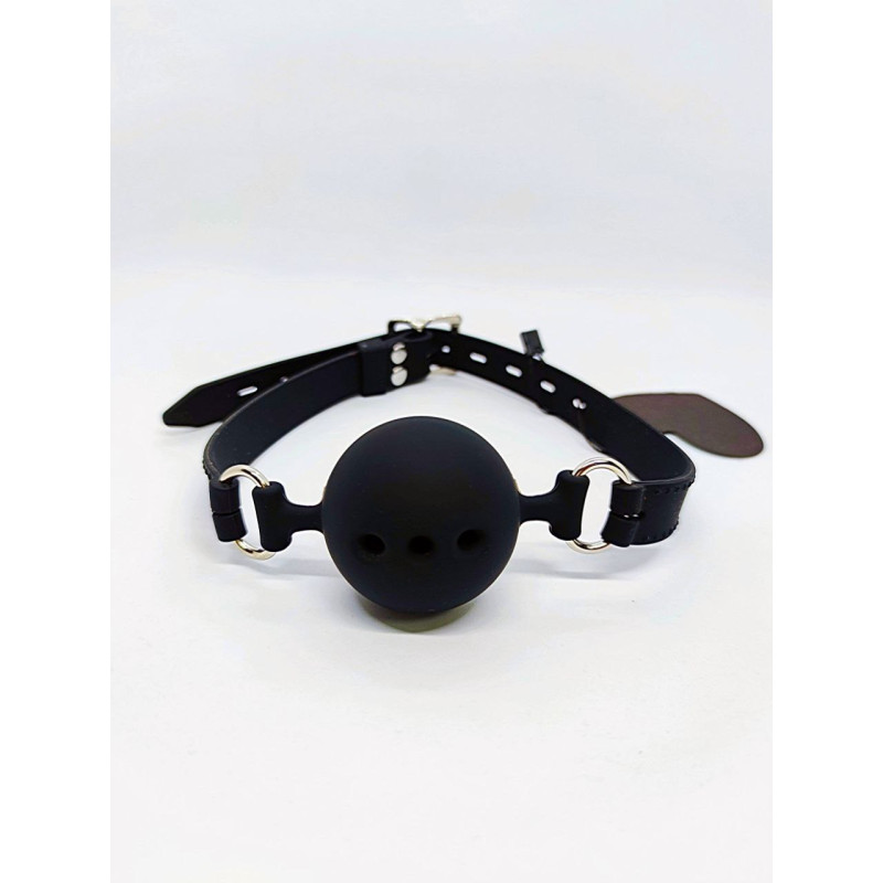 Кляп DS Fetish Mouth silicone gag L black