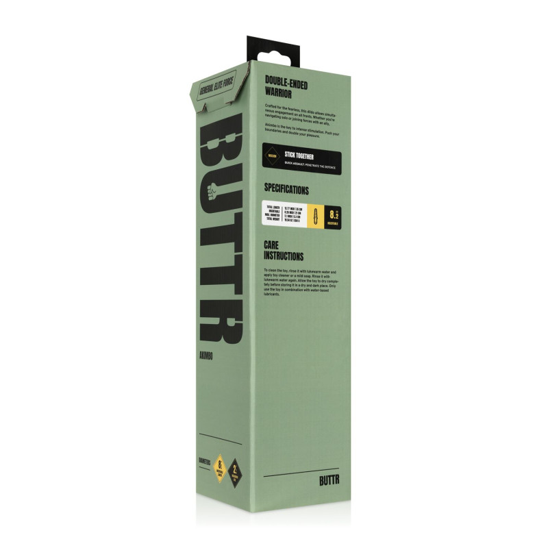 Анальний ланцюжок BUTTR - Akimbo Double Sided Anal Dildo