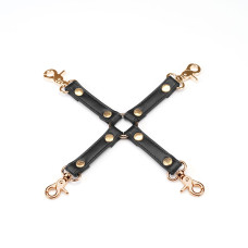 Крестовина Liebe Seele Black Organosilicon Hogtie, экокожа