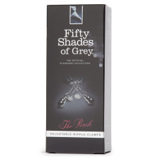 Регульовані затискачі для сосків Fifty Shades of Grey Затискач