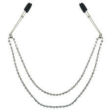 Украшение цепочка с зажимами для сосков Sportsheets Midnight Bling Nipple Clips