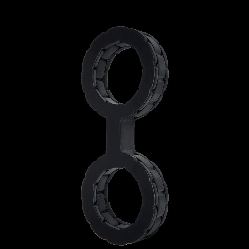 Наручники силіконові Doc Johnson The Cuffs Small Чорні Наручники силіконові Doc Johnson The Cuffs Small Чорні
