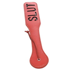 Шлепалка с надписью SLUT, красная, 31.5 см